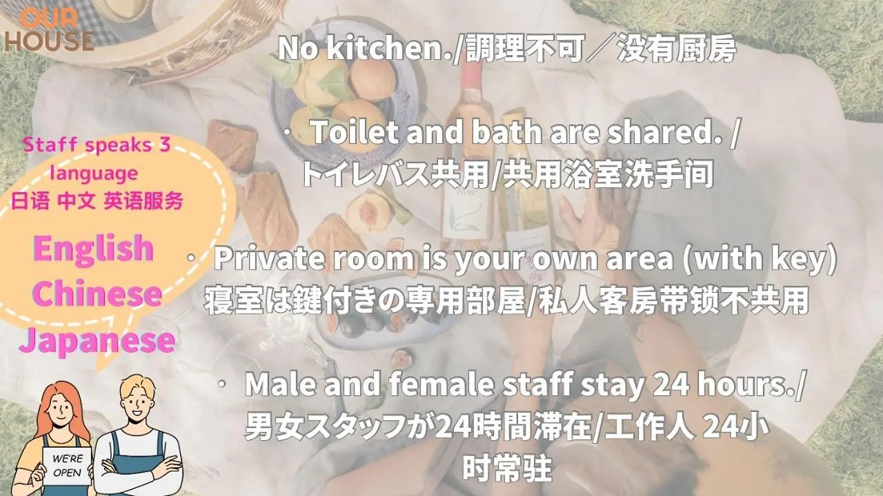 2 Best Location Private Room Close To Jr Station!In Jujo Shopping Street Tokyo 0*,  Japan